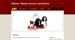 Desktop Screenshot of ahkama.com